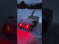 The upgraded snow-blower module now features a brand-new protective guard.
