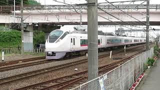 常磐線　E657系K16編成　18M　特急ひたち18号 品川 行　水戸～勝田　通過　2023.06.11
