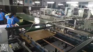 two pieces folder gluer