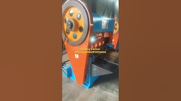 25ton with working width max1250mm expanded metal mesh machine test running before loading