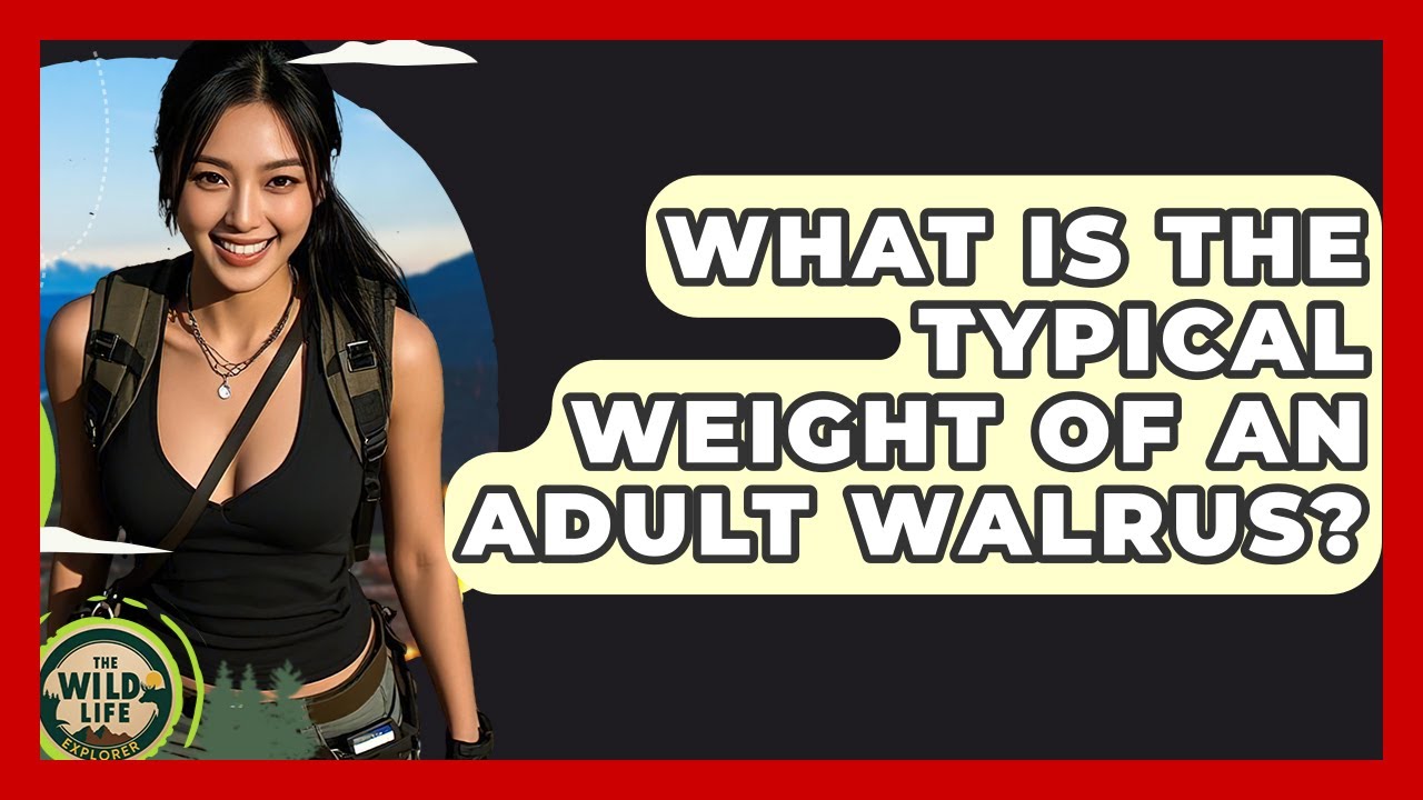 What Is The Typical Weight Of An Adult Walrus? - The Wild Life Explorer