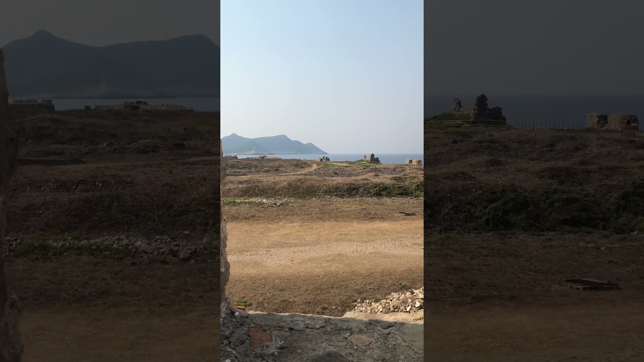 Замок Метони, Греция. Вид с главного входа. Methoni Castle, view from main entrance. Greece. PART 1
