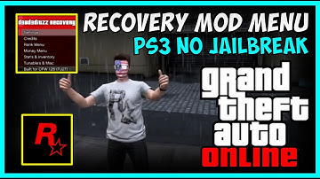 GTA 5 ONLINE - D3AD3DITZZ RECOVERY MOD MENU PS3  NO JAILBREAK !!! + DOWNLOAD !!! [OFW]