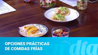 Opciones prácticas de comidas frías