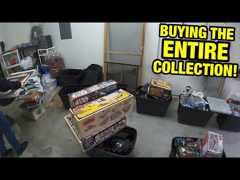 BUYING A 45 YEAR STAR WARS COLLECTION!
