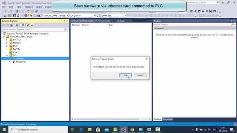 How to scan hardware components to TwinCAT Project