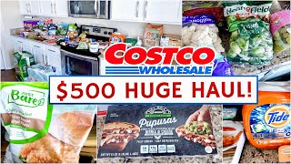 Must See Costco Haul | $500 Spent, Prices Exposed!!