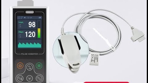 Contect CMS60D1 Oximeter Demostracion Pulsioximetro