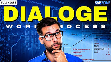 SAP Dialog Work Process Explained | How Real-Time User Requests Are Handled