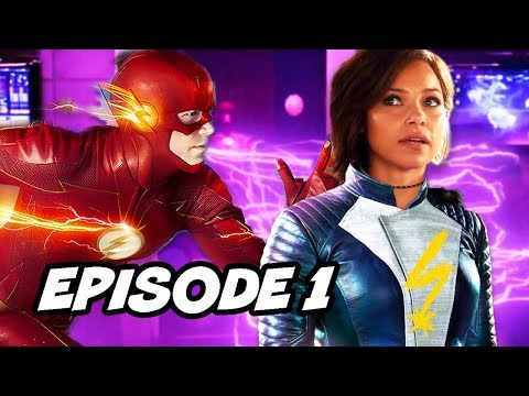 The Flash Season 5 Episode 1 Scene Explained - Comic Con 2018