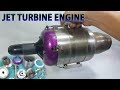 Whats inside jet turbine engine rc plane