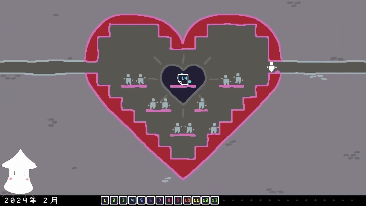 #1【Leap Year】脳がルールについていけないプラットフォームアクション【ゲーム実況】