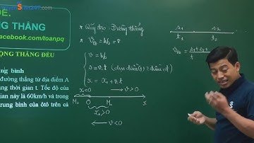 BÀI TẬP CHUYỂN ĐỘNG THẲNG ĐỀU - VẬT LÍ 10 - Thầy Phạm Quốc Toản
