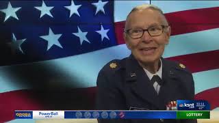 Veteran Salute Topeka, KS - Belinda Schlesener - DeVaughn James &amp; KSNT News