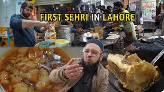 First Sehri of 2024 | Bawa Bong Paye | Temple Road Lahore