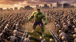 1 Hulk VS 1M Zombie | UEBS 2