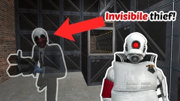 Im An INVISIBLE Thief (They Got Mad XD) - Gmod DarkRP Funny Moments