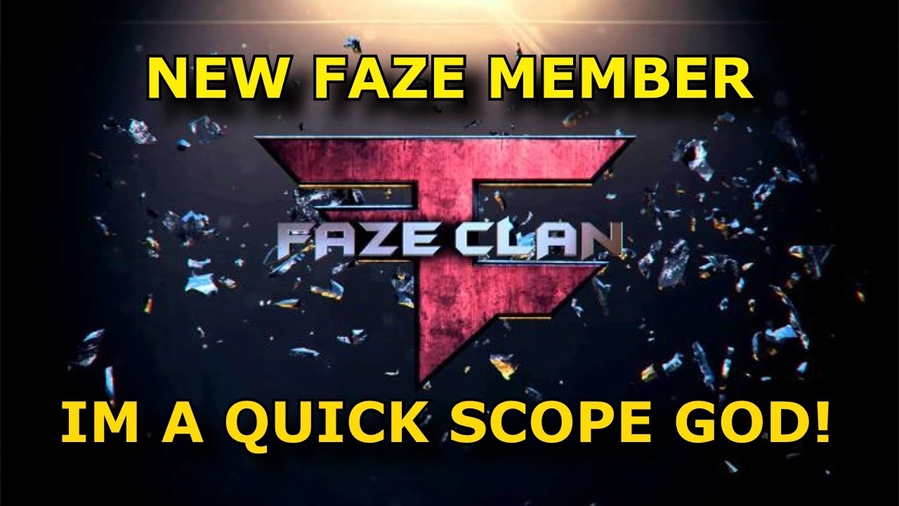Faze Quick Scopes INFINITE WARFARE BETA QUICK SCOPE GOD!! FAZE INVITE!! - YouTube