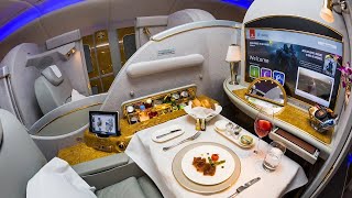 Emirates A380 K773 First Class Suite Flight   CapeTown to Dubai