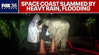 Heavy rain floods Cape Canaveral mobile home park as pumps fail