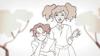 hermione can't draw animatic