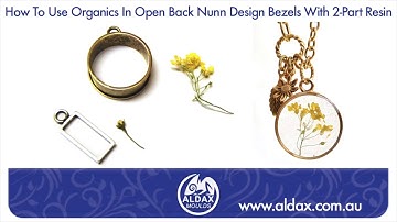 Embedding Organics In Open Back Bezels