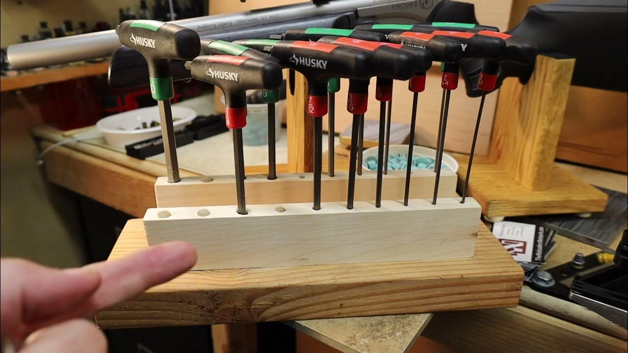 A Simple Homemade THandle Hex Wrench Organizer YouTube