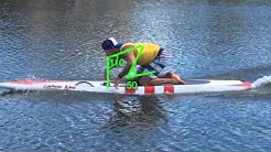 Prone board paddling technique