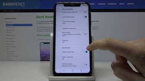How to Change Text Contrast on UMIDIGI One Pro – Switch On High Contrast