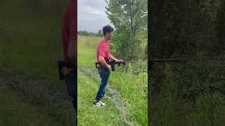 Bumping fire AR-15