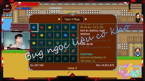 Ninja School Online -Hé Lộ Cơ Chế BUG NGỌC VIP Cho AE Cùng Xem Và Hiểu  - Đạo Tube