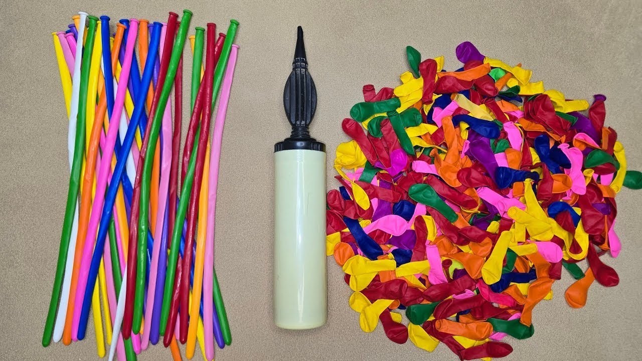 Satisfying ASMR Unlimited Modelling & Mini Balloon Popping 🎈💥