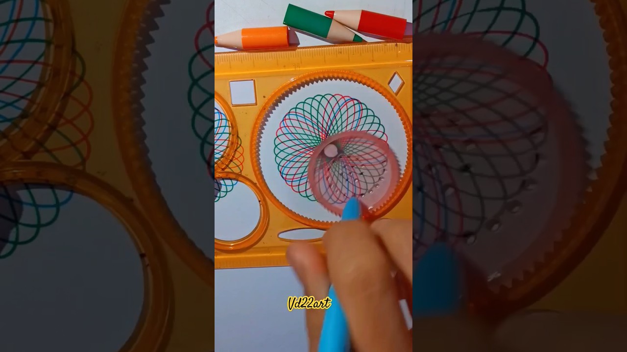 Simple Spirograph Art | Part 29 