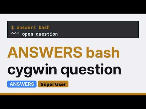 .bashrc function is not working on Cygwin