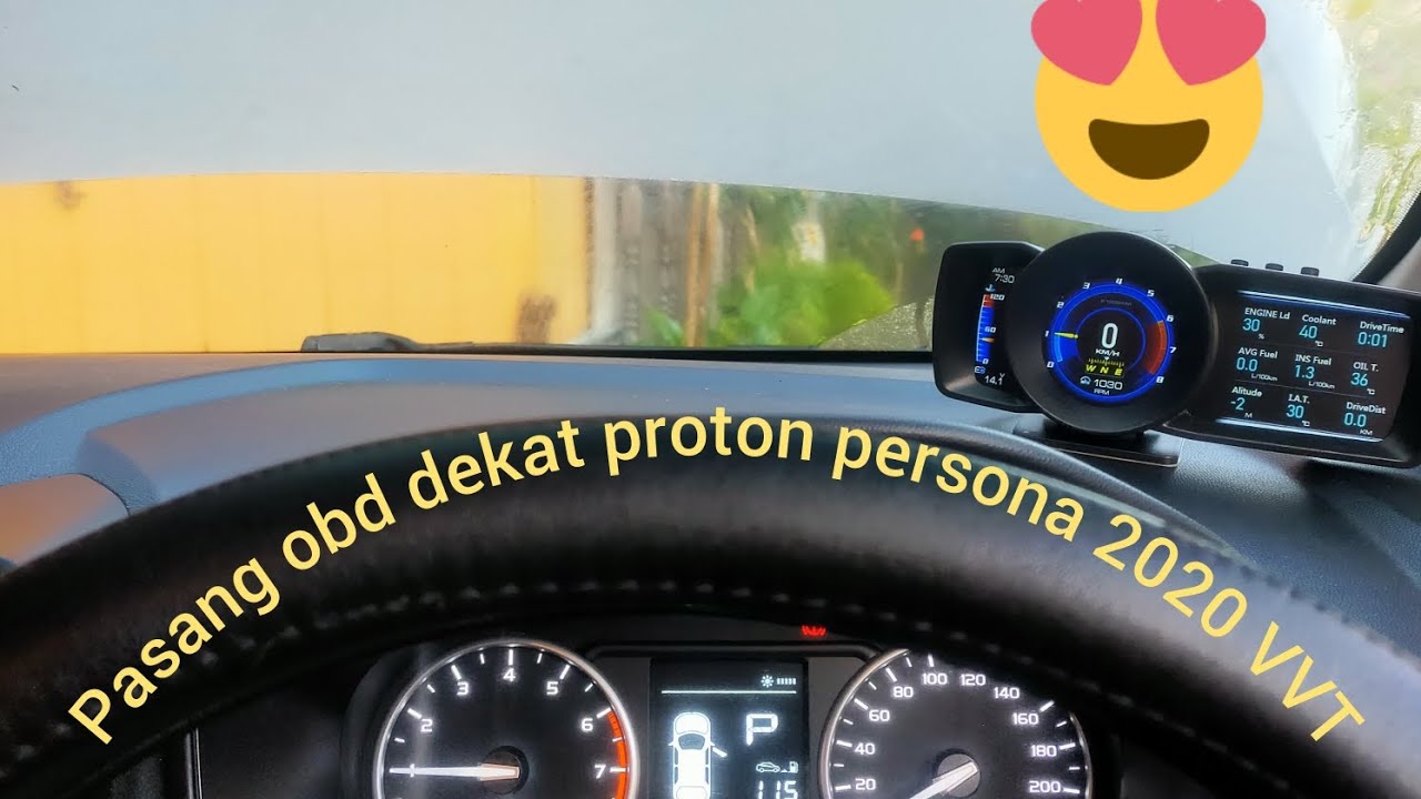 Auto Hensem lepas pakai OBD2 dekat proton persona VVT🥰