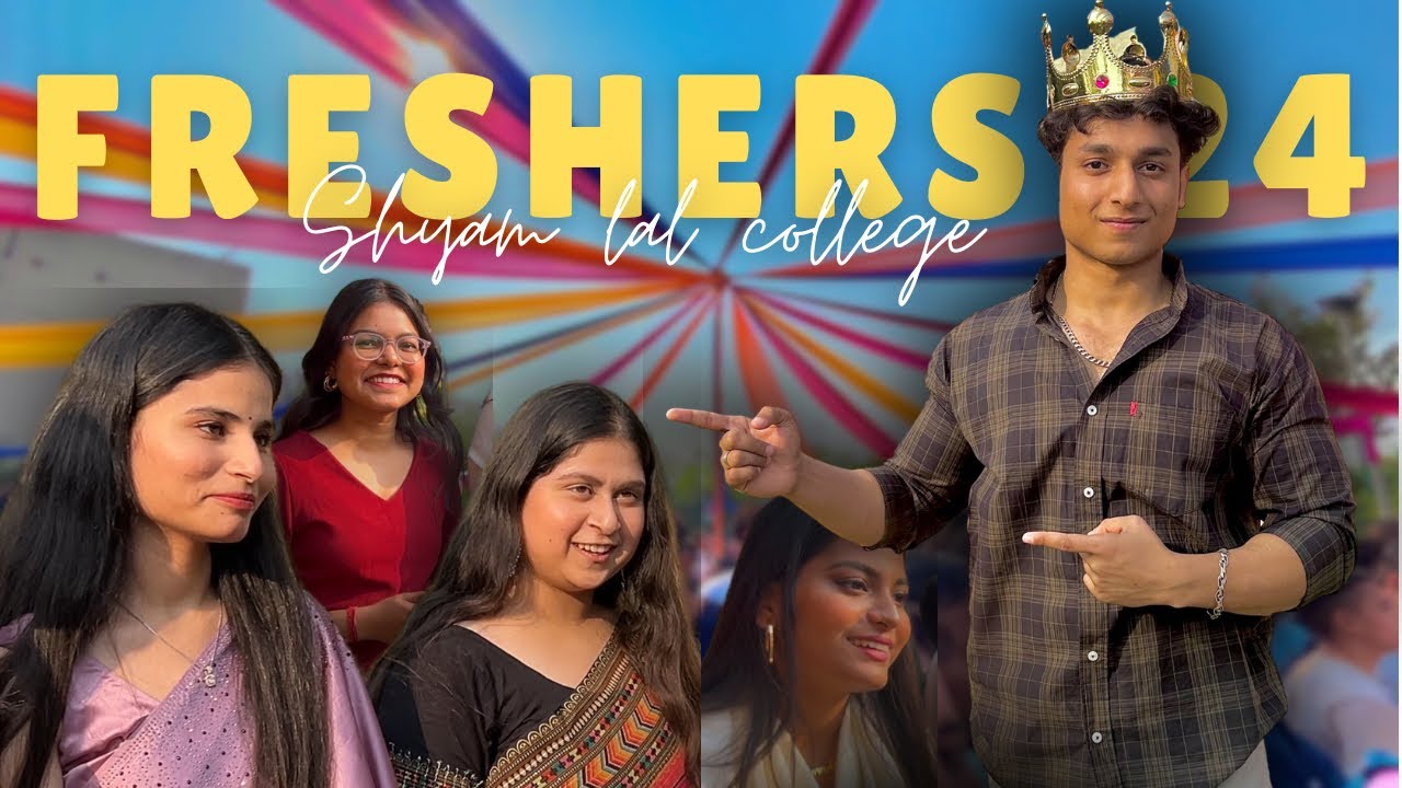 Fresher's Party at Shyam Lal College🕺🔥| Delhi University