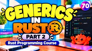 Rust 70 | Generics in Rust – part 2 | Rust Programming Course | Uplatz