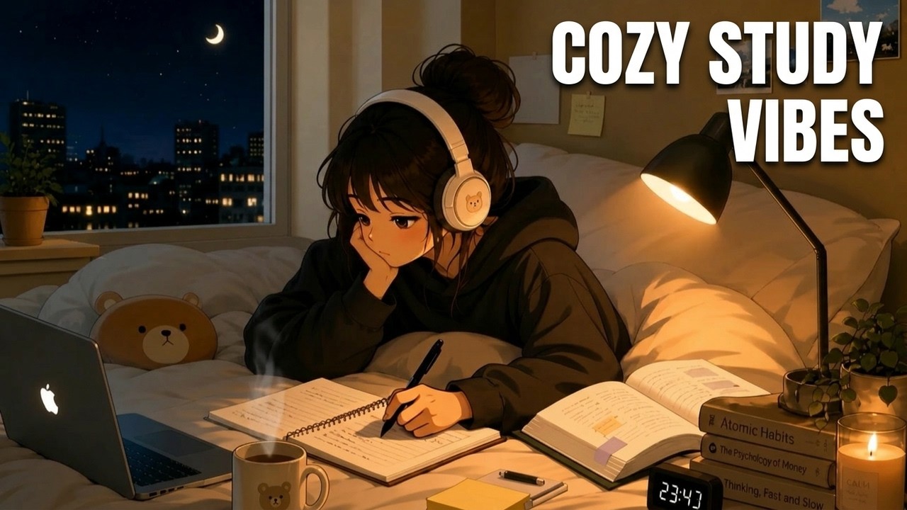 Study With Me Cozy Lofi Music For Motivation - YouTube