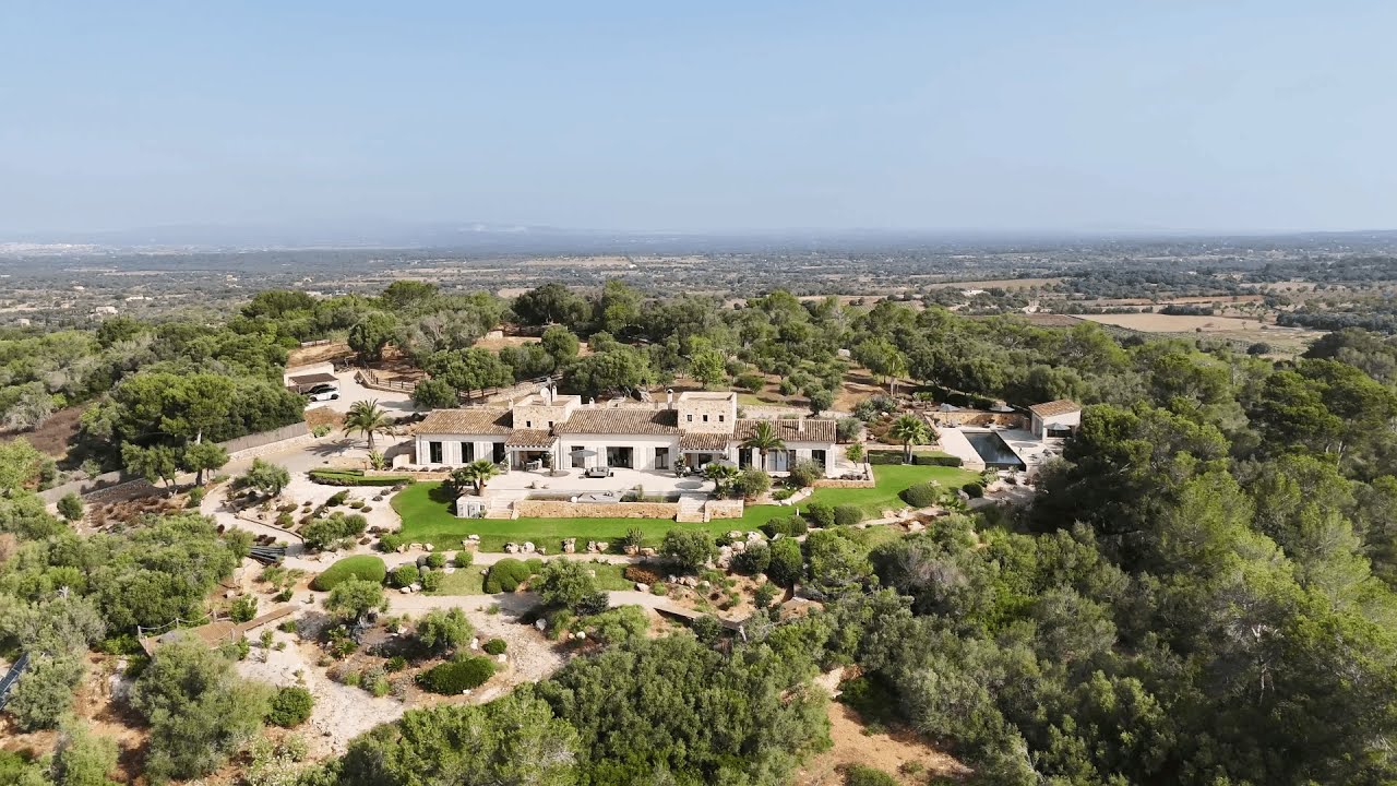 Finca exclusiva y privada con vistas al mar hasta Cabrera, Santanyí