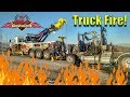 Truck Burns To The Ground! Rotator Saves The Day