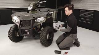 2016-2020 Sportsman 450 H O Battery Removal and Installation