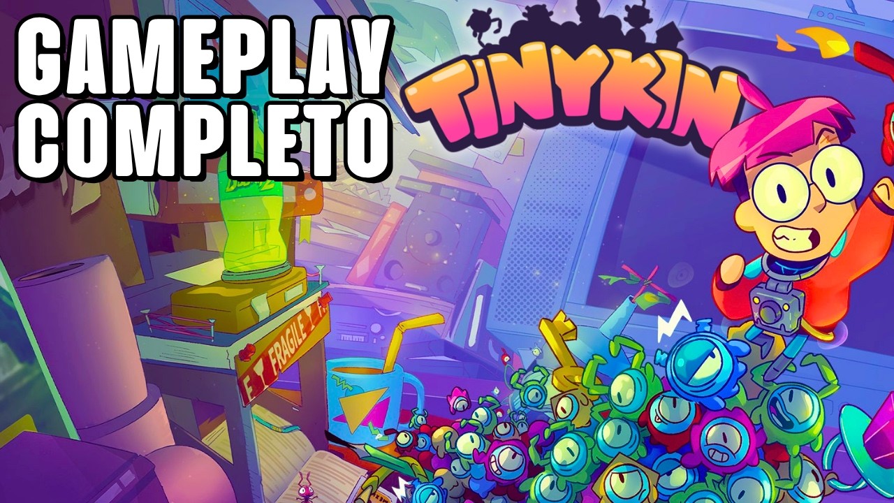 Tinykin 🫧 Gameplay completo en español (Switch 2)