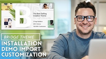 How To Install and Demo Import Bridge WordPress Theme | Full Customization❗