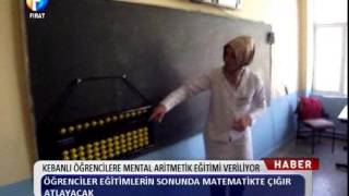 Kanal Fırat Haber - Kebanlı Öğrencilere Mental Aritmetik Eğitimi Veriliyor