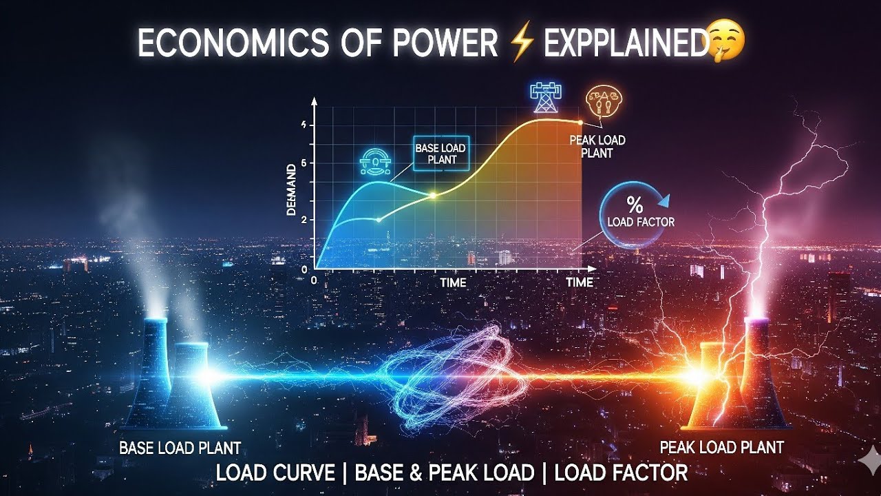 Economic in Power Generation #Load_curve #Load_factor #Base _Load #Peak ...