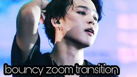 Bouncy Zoom Transition// Cute Cut