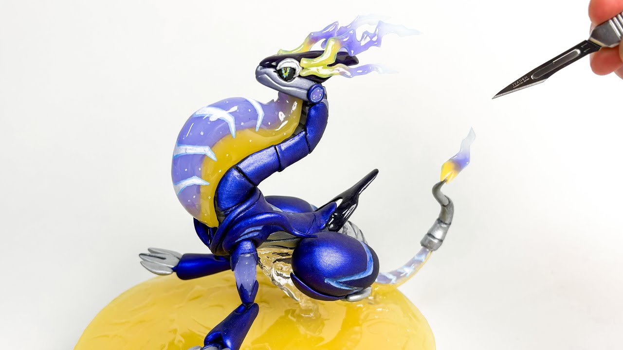 ミライドンのフィギュアを粘土で作る| Pokémon SV | 【ポケモン】