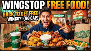 WINGSTOP FREE FOOD HACK?! 🍗🔥 HOW TO GET FREE WINGS LEGIT (2026)