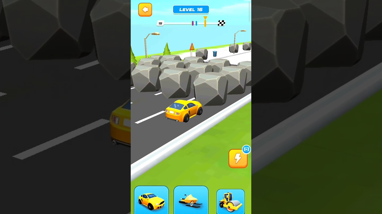 Shape Transform Game | Shifting Race | Car Racing Game