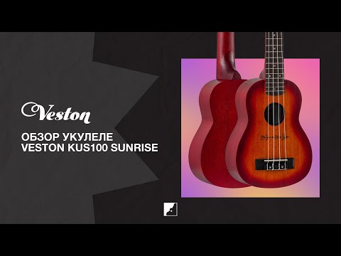 Обзор укулеле сопрано VESTON KUS100 SUNRISE